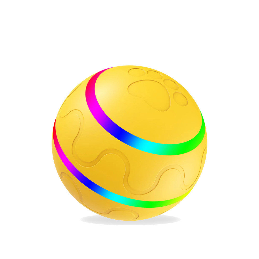 Balle Interactive Intelligente pour Chat – Rotation Automatique