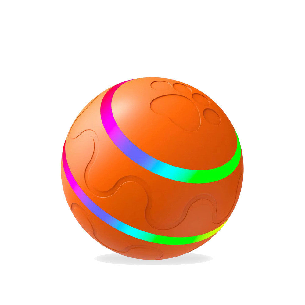 Balle Interactive Intelligente pour Chat – Rotation Automatique