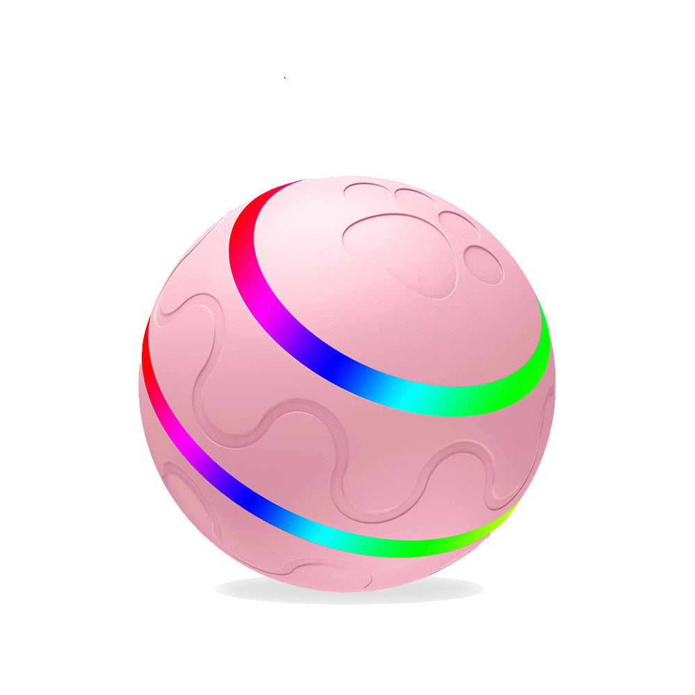 Balle Interactive Intelligente pour Chat – Rotation Automatique