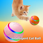 Balle Interactive Intelligente pour Chat – Rotation Automatique